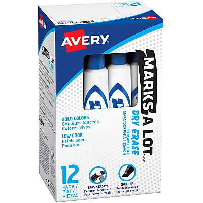 Avery Marks A Lot Desk-Style Dry Erase Marker (AVE24406)