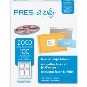 PRES-a-ply White Labels (30601)