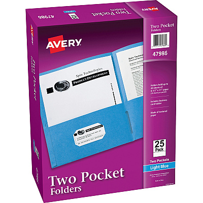 Avery Letter Pocket Folder (AVE47986)