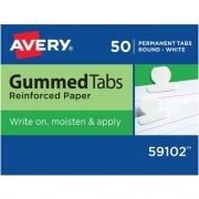 Avery Gummed Round Index Tabs (59102)