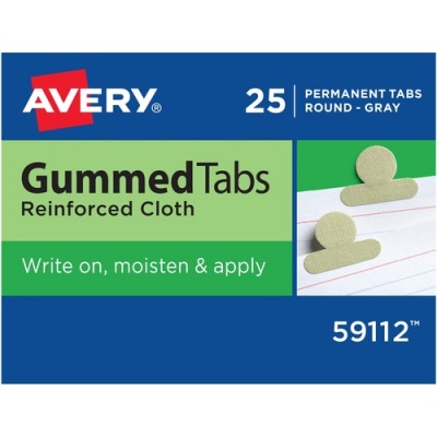 Avery Gummed Round Index Tabs (59112)