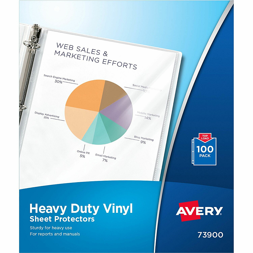 Avery Heavy-Duty Sheet Protectors (AVE73900)