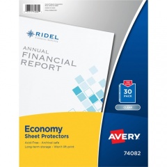 Avery Economy-Weight Sheet Protectors (PV119ED30)
