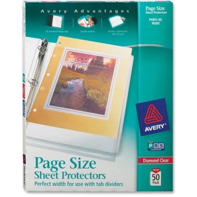 Avery Page Size Sheet Protectors (74203)
