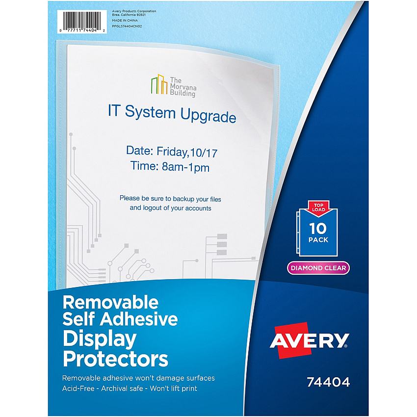 Avery Display Protectors (AVE74404)
