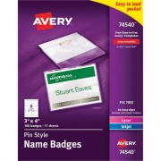 Avery Pin-Style Name Badges (74540)