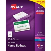 Avery Pin-Style Name Badges (74549)
