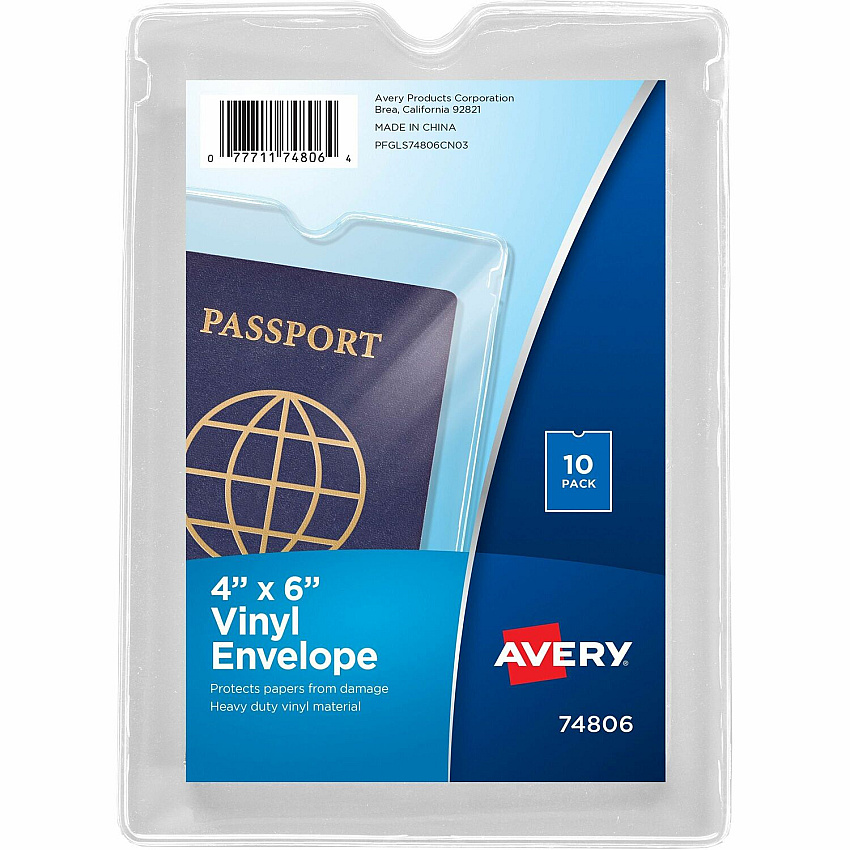 Avery Vinyl File Pocket (AVE74806)