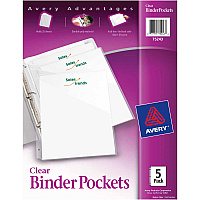 Avery Durable Letter Vinyl File Pocket (AVE75243)