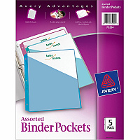 Avery Durable Letter Vinyl File Pocket (AVE75254)