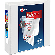 Avery Heavy-Duty View White 3" Binder (AVE79193)