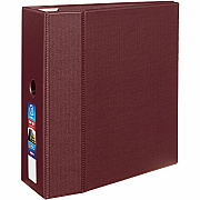 Avery Heavy-Duty Maroon 5" Binder (AVE79366)