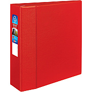 Avery Heavy-Duty Red 4" Binder (AVE79584)