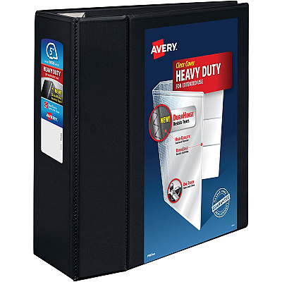 Avery Heavy-Duty View Black 5" Binder (AVE79606)