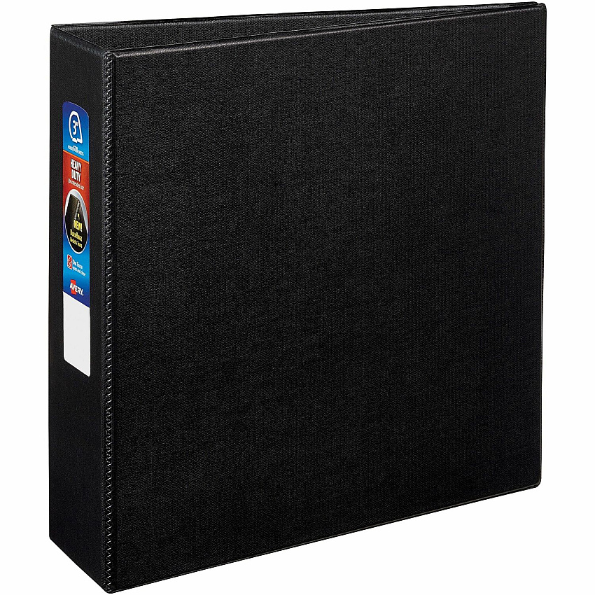 Avery Heavy-Duty Black 3" Binder (AVE79983)