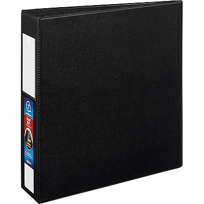 Avery Heavy Duty Binder 2" , One Touch Locking D Rings, Black (AVE79992)