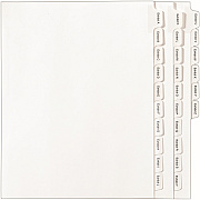 Avery Allstate Style EXHIBIT Tab Legal Dividers (AVE82105)