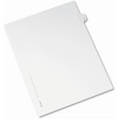 Avery Side Tab Individual Legal Dividers (82184)
