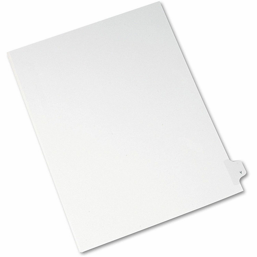 Avery Side Tab Individual Legal Dividers (AVE82187)
