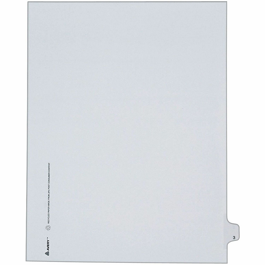 Avery Alllstate Style Individual Legal Dividers (AVE82201)