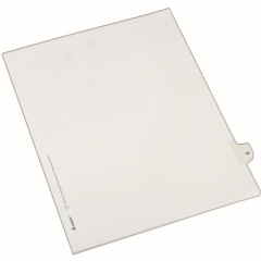 Avery Alllstate Style Individual Legal Dividers (82228)