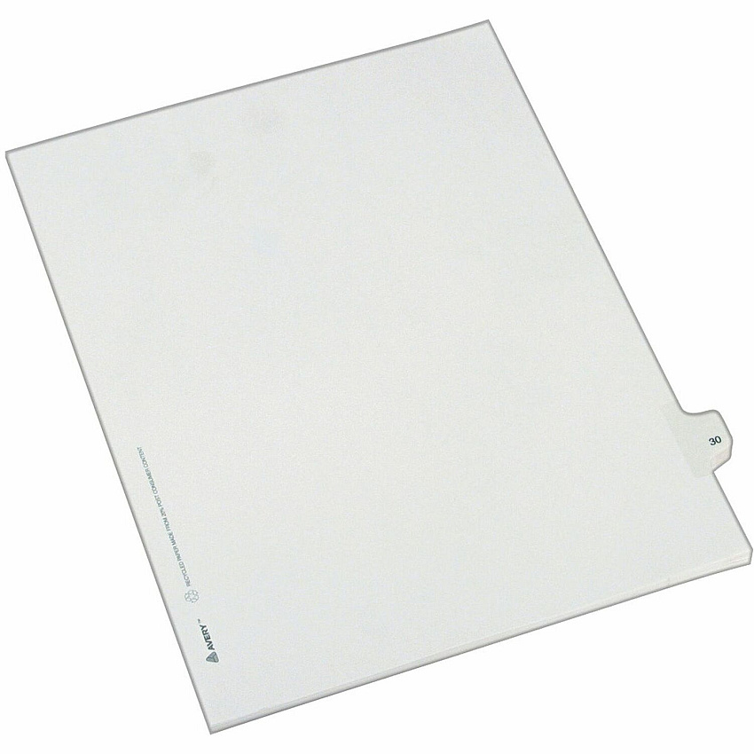 Avery Alllstate Style Individual Legal Dividers (AVE82228)