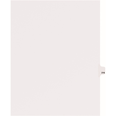 Avery Side Tab Individual Legal Dividers (82432)