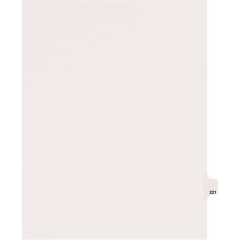 Avery Side Tab Individual Legal Dividers (82437)