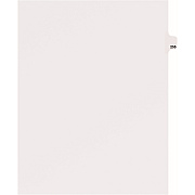 Avery Side Tab Individual Legal Dividers (AVE82471)