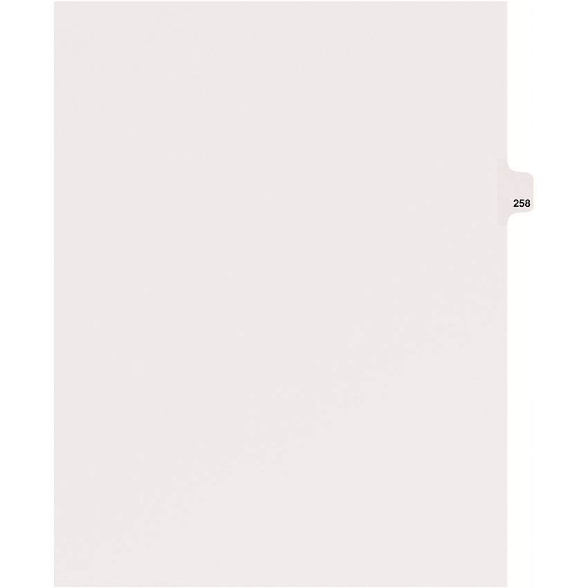Avery Side Tab Individual Legal Dividers (AVE82474)