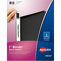 Avery Binder Spine Inserts (AVE89103)