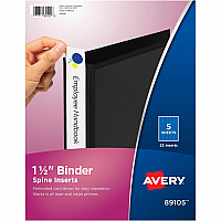 Avery Binder Spine Inserts (AVE89105)