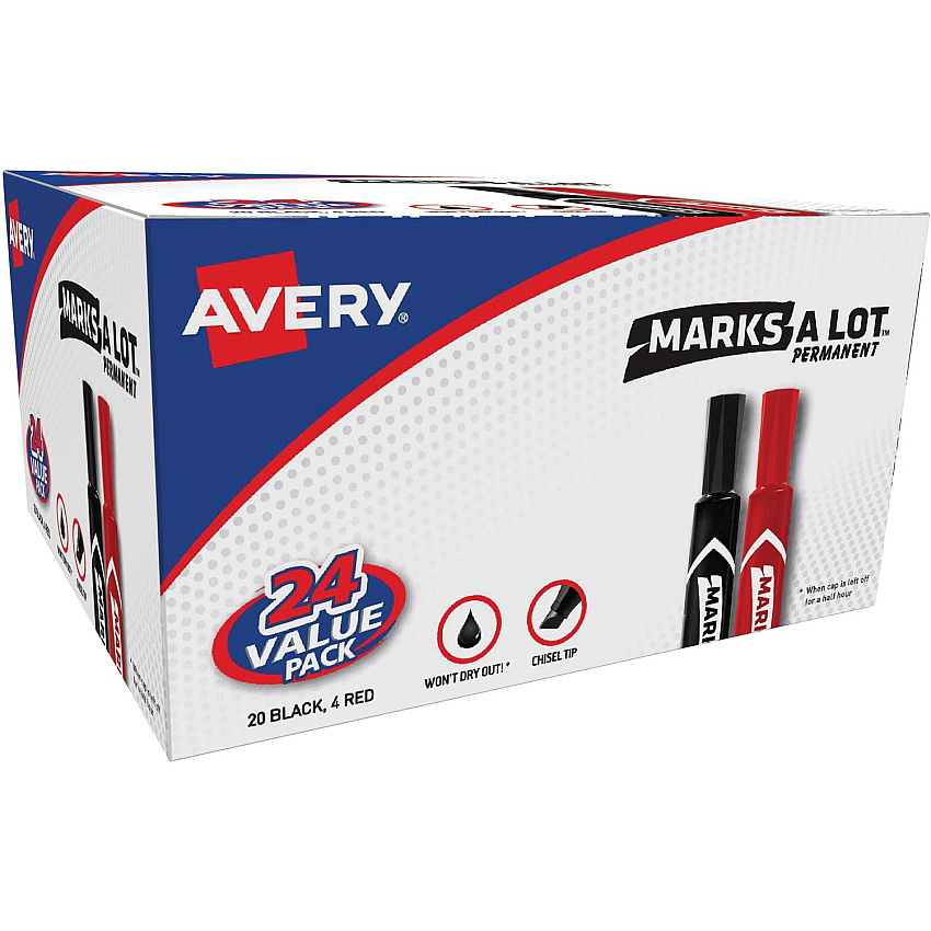 Avery Permanent Markers (AVE98187)