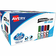 Avery Marks A Lot Desk-Style Dry-Erase Markers (AVE98188)