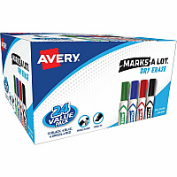 Avery Marks A Lot Desk-Style Dry-Erase Markers (AVE98188)