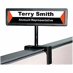 Advantus People Pointer Cubicle Sign (AVT75334)