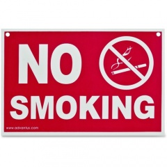 Advantus No Smoking Wall Sign (83639)