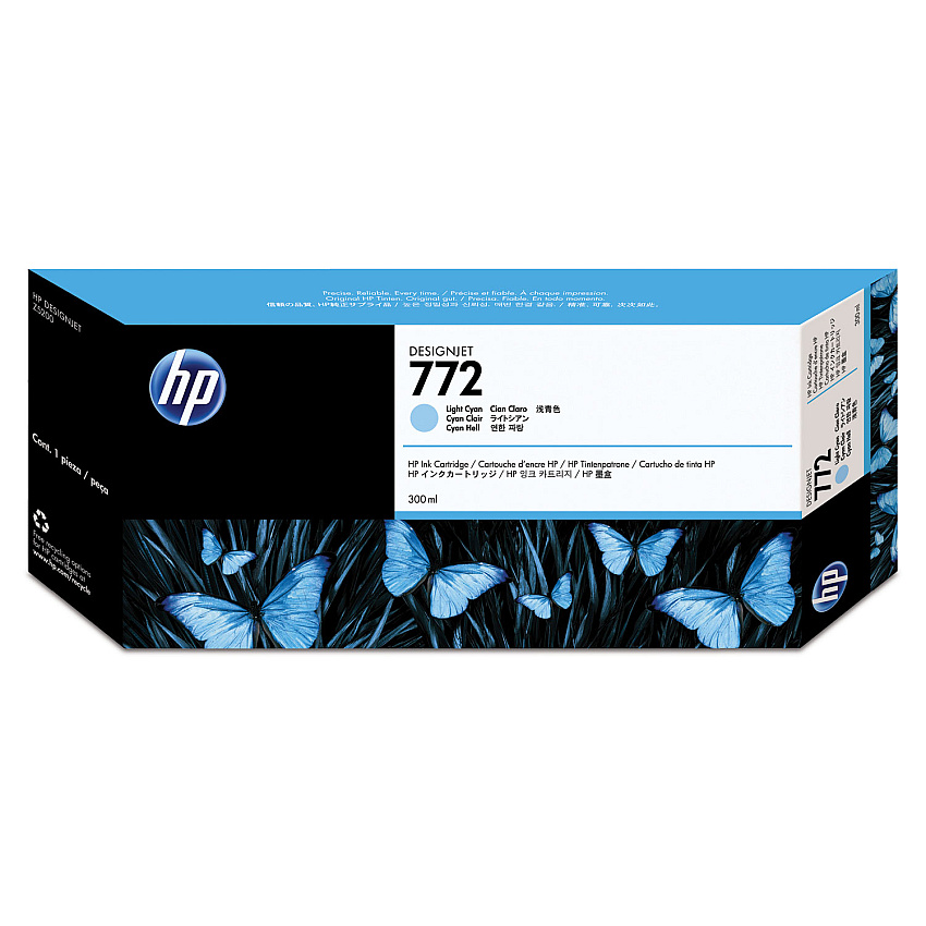HP 772, (HEWCN632A) Light Cyan Original Ink Cartridge