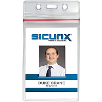 SICURIX Sealable ID Badge Holder (BAU47840)
