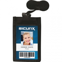 SICURIX Carrying Case (Pouch) for Business Card - Vertical (55120)