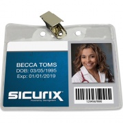 SICURIX Horizontal Badge Holder with Clip (67850)