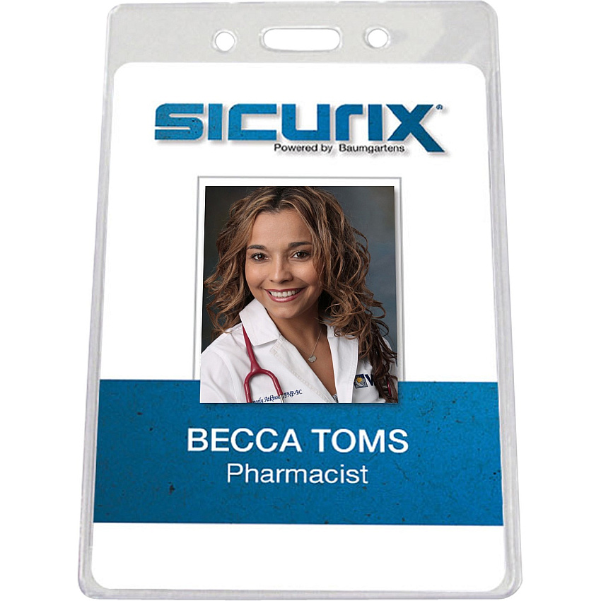 SICURIX Vertical ID Badge Holder (BAU67880)