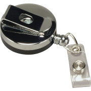 SICURIX Heavy-Duty ID Card Reel with Belt Clip (68814)