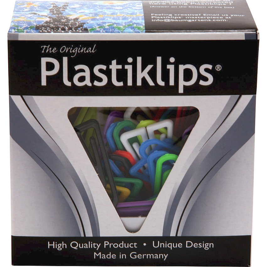 Baumgartens Assorted Colors Plastiklips (BAULP0600)