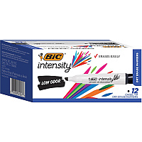 BIC Intensity Low Odor Dry Erase Markers (BICGDEM11BK)