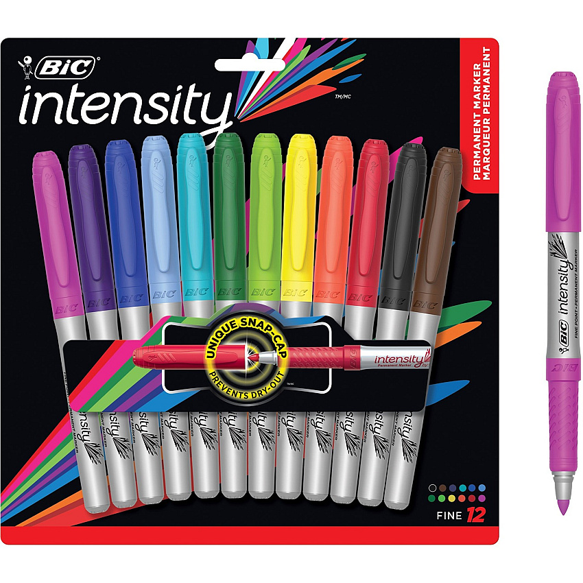 BIC Intensity Permanent Marker (BICGPMAP12ASST)