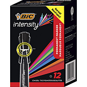 BIC Marking Chisel Tip Markers (BICGPMM11BK)