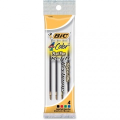 BIC Recharge 4-Color Retractable Pen Refills (MRM41)