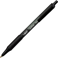 BIC SoftFeel Retractable Ball Pens (BICSCSF11BK)