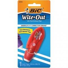 Wite-Out Mini Correction Tape, White, 1 Pack (WOMTP11)